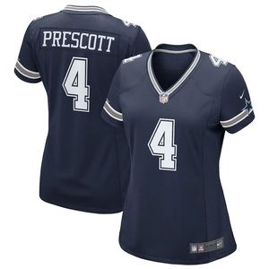 Women's Dallas Cowboys Dak Prescott Nike Game Team Jersey *Brand NEW with tags*